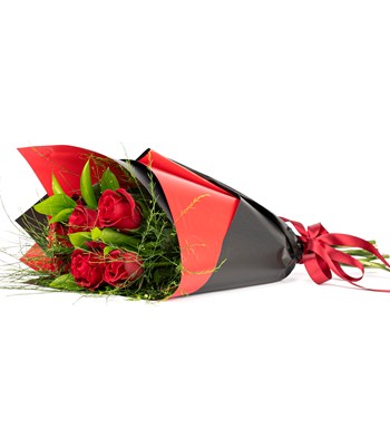 You are My Flower - 7'li Kırmızı Gül Buketi 