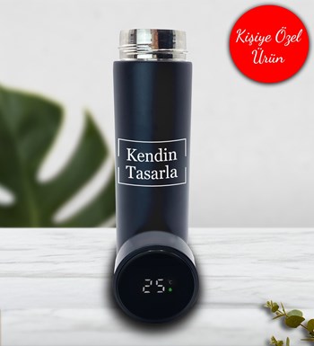 Kişiye Özel Kendin Tasarla Dereceli Termos