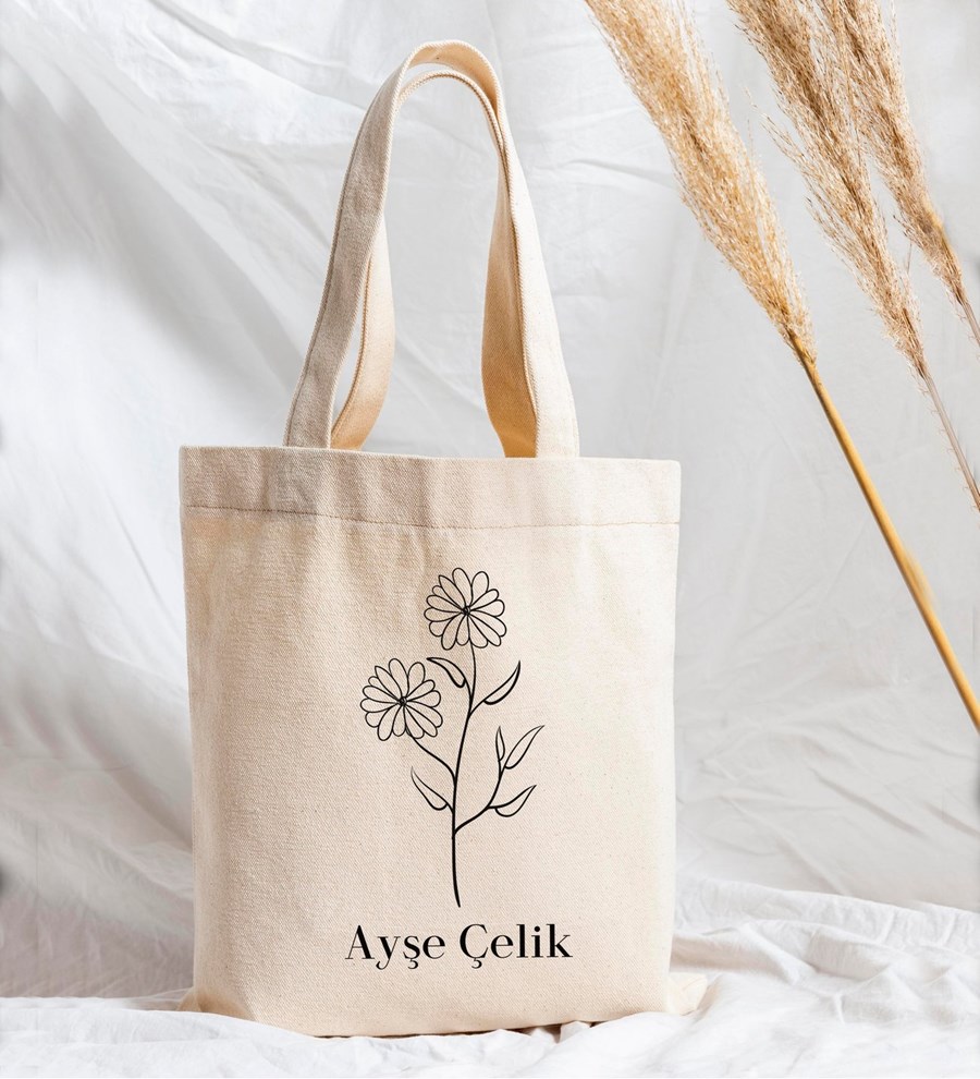 Kişiye Özel Kanvas Çanta