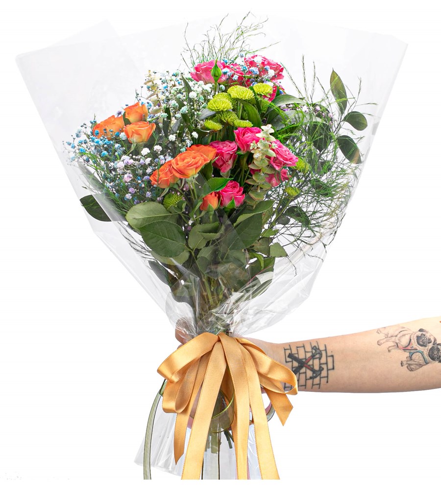 You are My Flower Mix Buket Tasarım