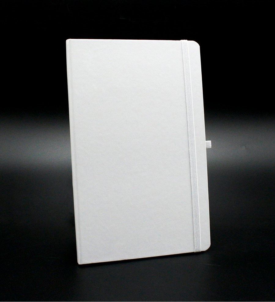 Beyaz Defter & Krom Bardak Termos & Beyaz Roller Kalem Hediye Seti