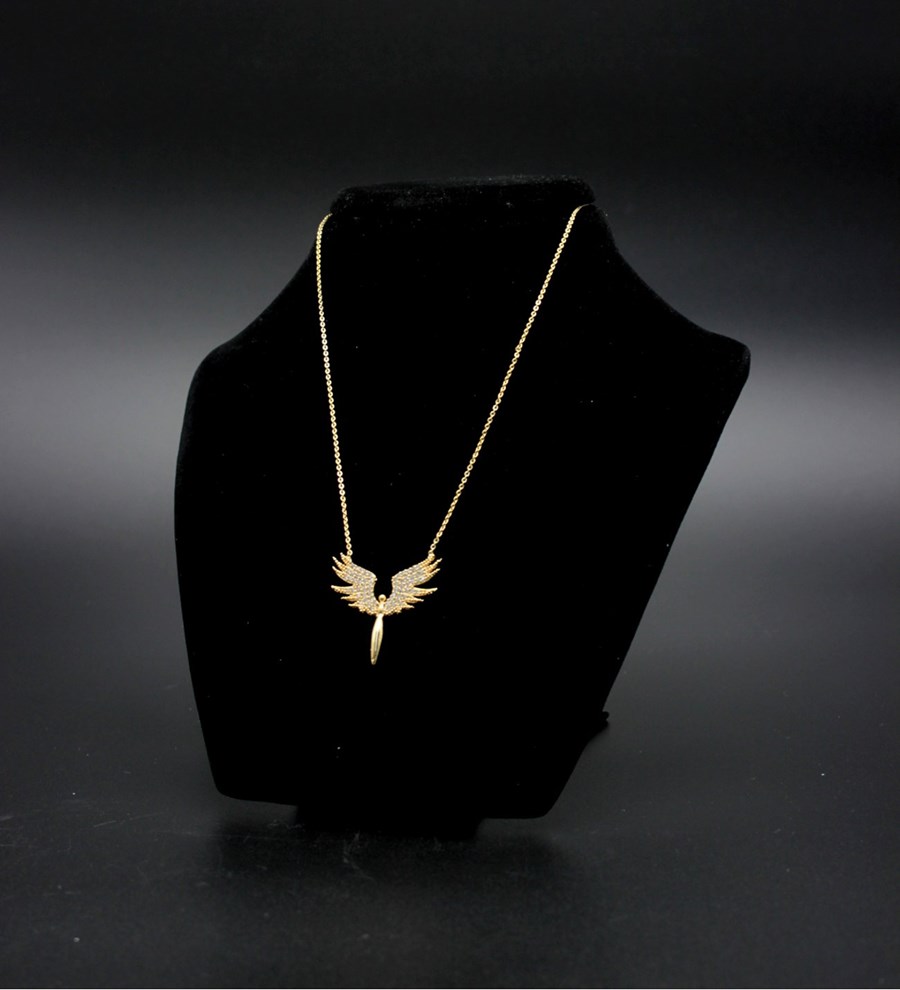 Gold Mikail Kolye & Fular Hediye Seti