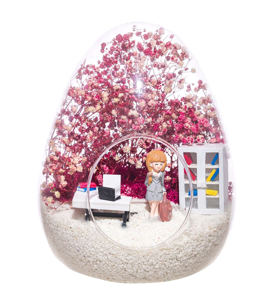 Teraryum Yeni İş Tebriği Pembe