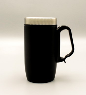 Lilyana Flowers - Siyah Defter & Siyah Bardak Termos & Siyah Roller Kalem Hediye Seti