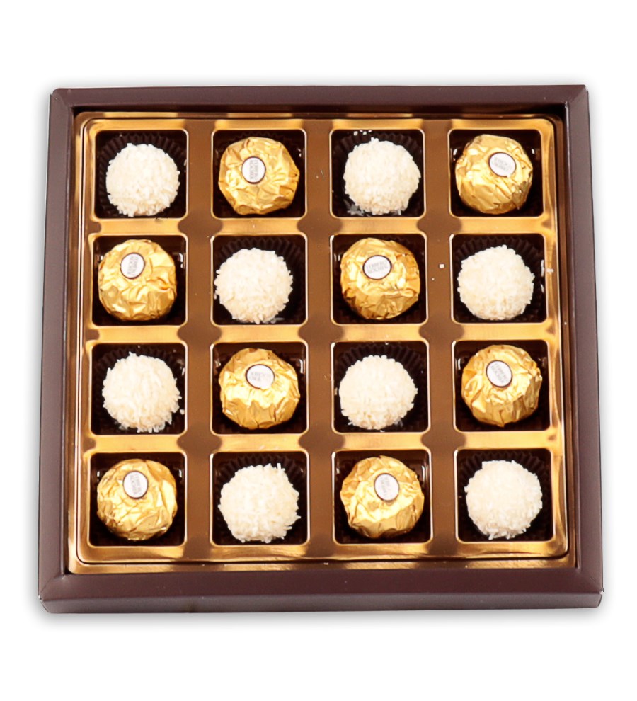 Gold Ferrero Rocher Raffaello Çikolata Kutusu