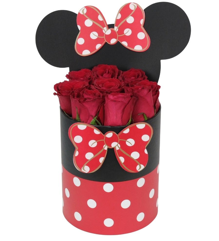 Mickey Kutuda Kırmızı Güller