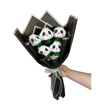 Sevimli Panda Buketi