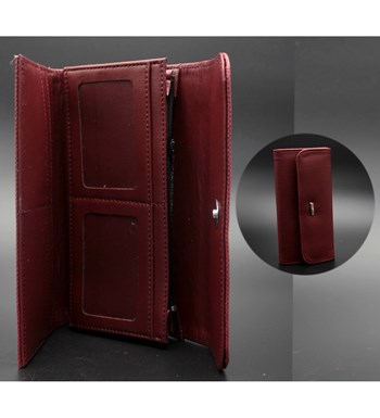 Sevgililer Gününe Özel, Özel Kalp Love Baskılı Kırmızı Kupa & Kalpli Kar Küresi & Kırmızı Kadın Cüzdanı Hediye Seti (Model 2)