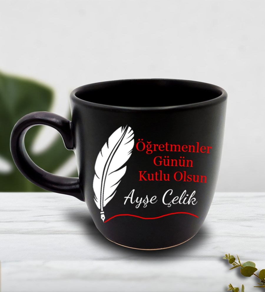 Öğretmenler Günü Temalı Kişiye Özel Dereceli Termos & Su Matarası & Kupa Hediye Seti
