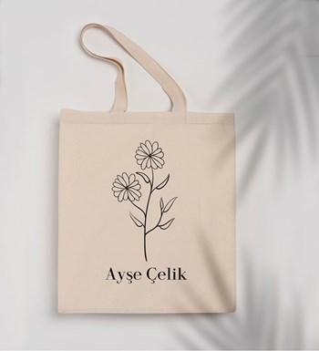 Kişiye Özel Kanvas Çanta
