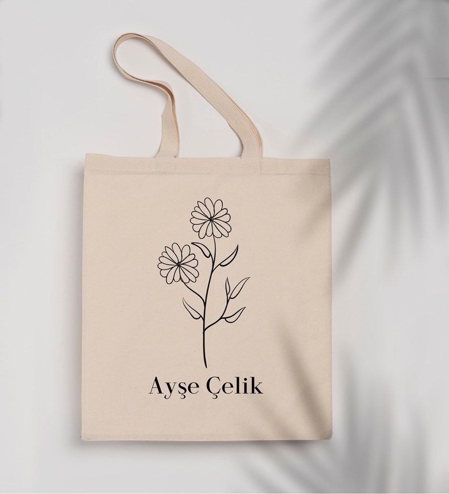 Kişiye Özel Kanvas Çanta