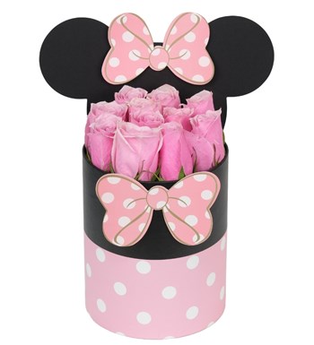 Pembe Mickey Kutuda Pembe Güller