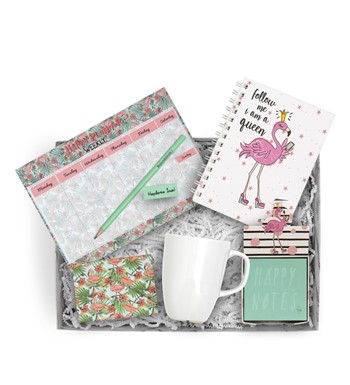 flamingo hediye kutusu