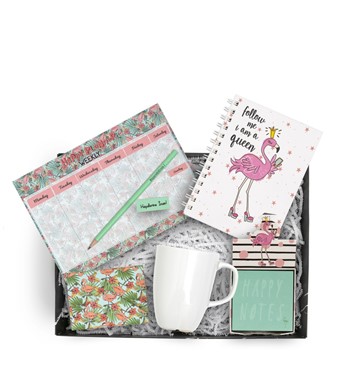 flamingo hediye kutusu