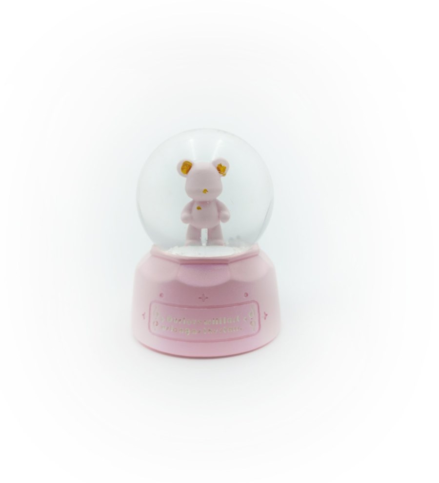 Sevgililer Günü Temalı Kişiye Özel Pembe Simli Kupa & Makyaj Aynası & Kar Küresi & Kesede Mini Sabun & Bubble Mum Hediye Seti