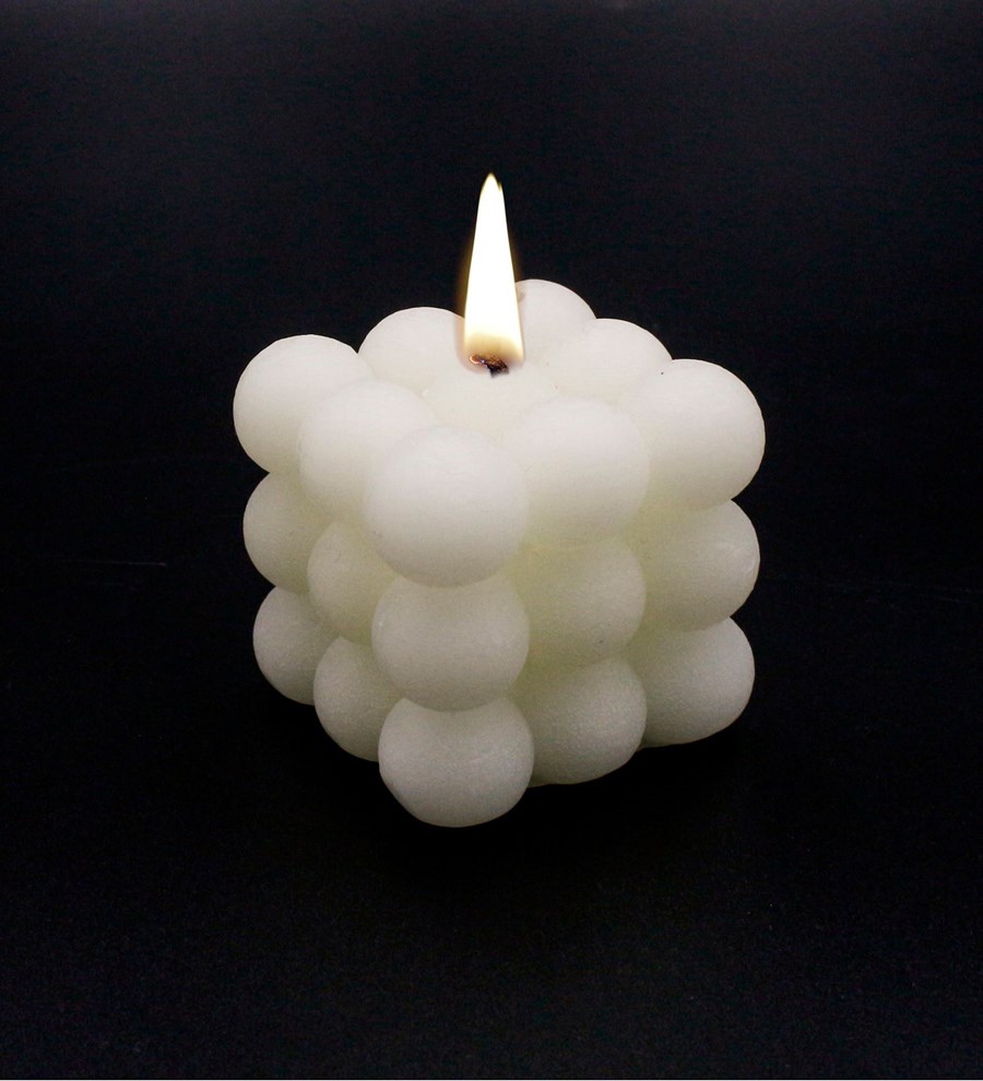 Beyaz Kupa &  Altın Kaplama Mikail Melek Kolye &  Bubble Mum & Rebul Kolonya & Colombian Filtre Kahve Hediye Seti