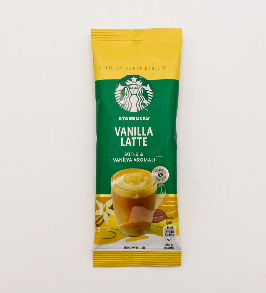 Kişiye Özel Siyah Kupa & Siyah Tükenmez Kalem & Starbucks Vanilla Latte Hediye Seti