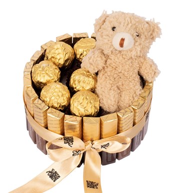 Merci Kaplı Ferrero Peluşlu Rocher Çikolata