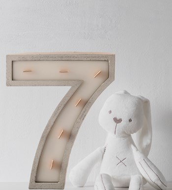 %100 Doğal Soya Wax Kişiye özel 7 Rakamı Mum – Sandal wood