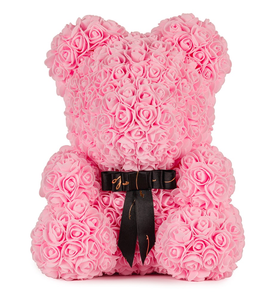 Teddy Rose Bear - Pembe Gül Ayıcık