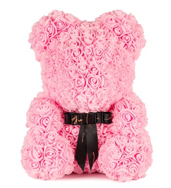 Teddy Rose Bear - Pembe Gül Ayıcık