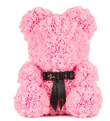 Teddy Rose Bear - Pembe Gül Ayıcık