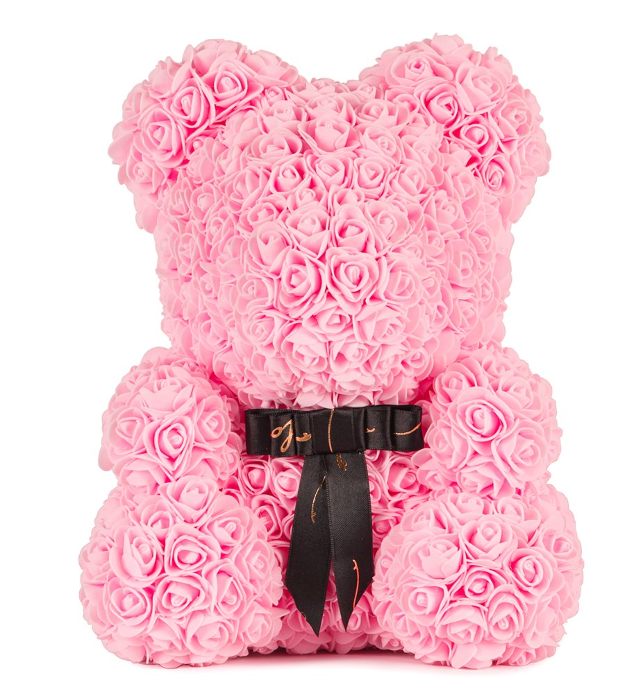 Teddy Rose Bear - Pembe Gül Ayıcık