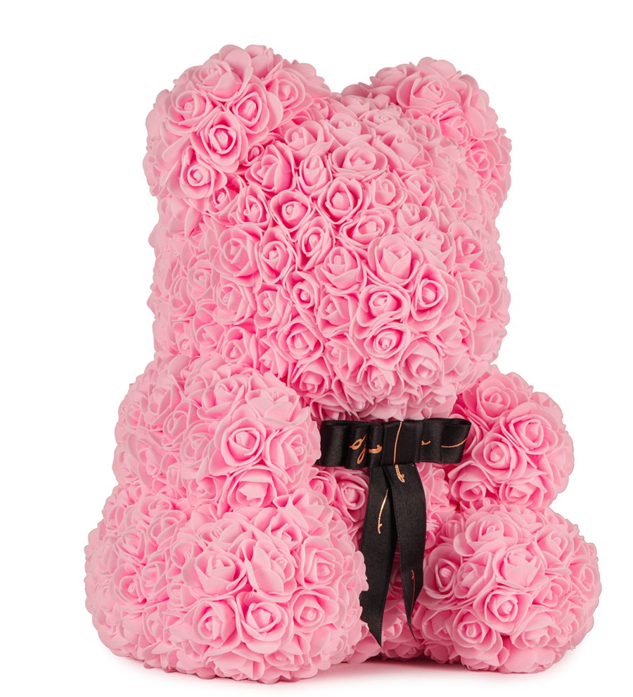 Teddy Rose Bear - Pembe Gül Ayıcık