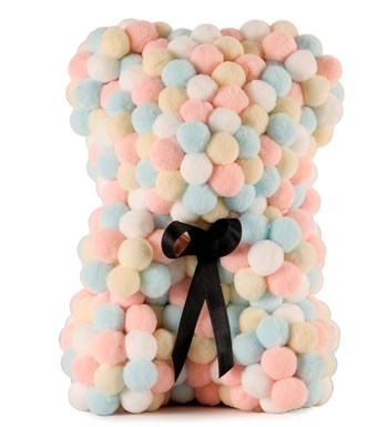 Little Teddy Pompom Bear - Soft Ponpon Ayıcık