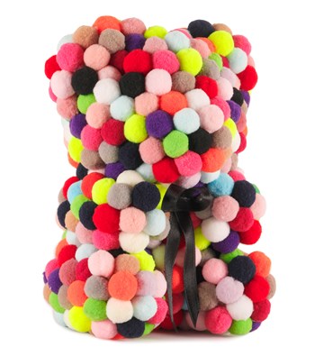 Little Teddy Pompom Bear - Renkli Ponpon Ayıcık