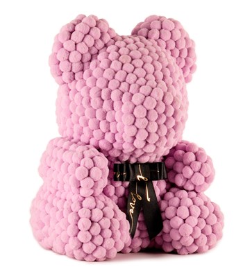 Teddy Pompom Bear - Lila Ponpon Ayıcık