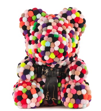 Teddy Pompom Bear - Renkli Ponpon Ayıcık