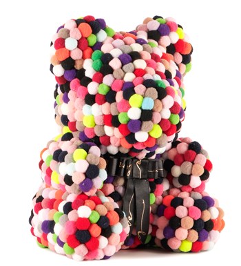 Teddy Pompom Bear - Renkli Ponpon Ayıcık