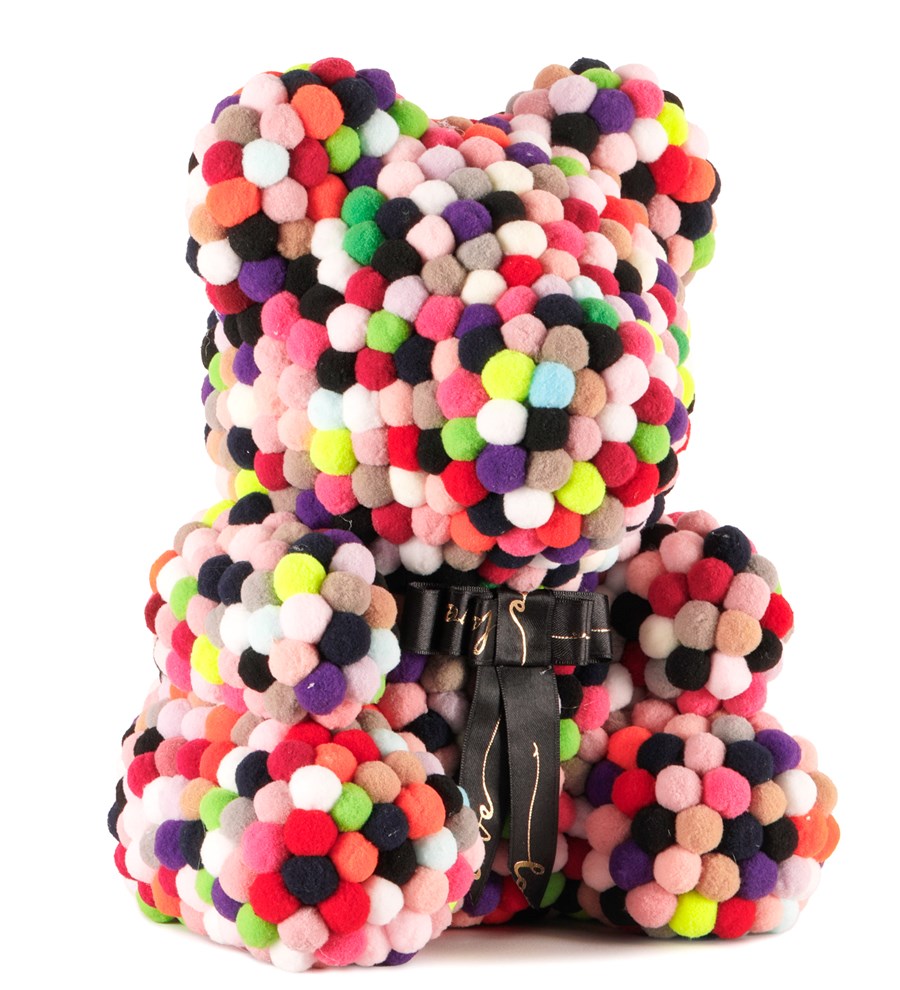 Teddy Pompom Bear - Renkli Ponpon Ayıcık