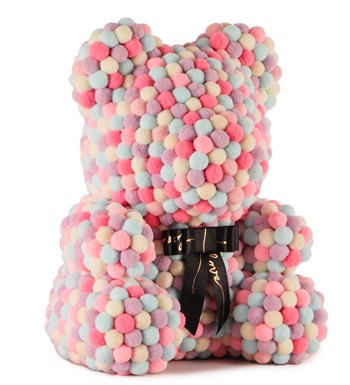 Teddy Pompom Bear - Soft Ponpon Ayıcık
