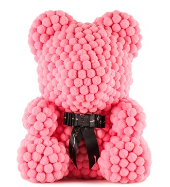 Teddy Pompom Bear - Pembe Ponpon Ayıcık