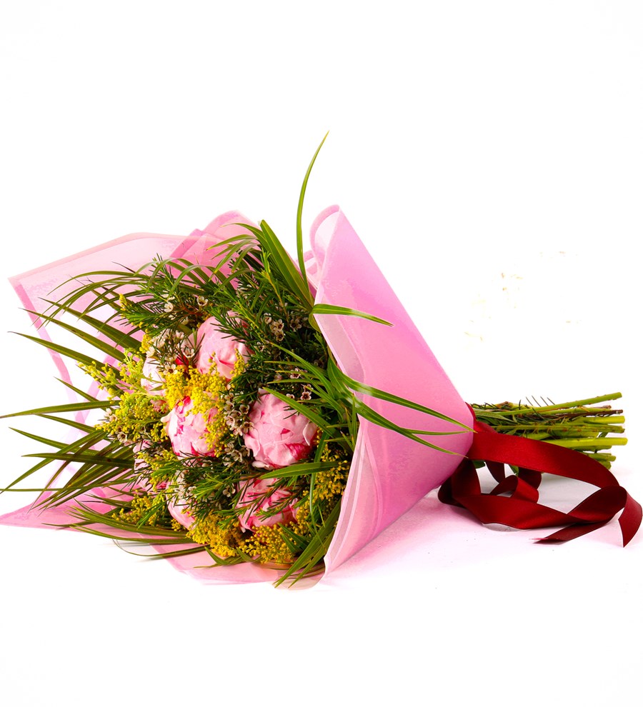 Premium My Sunshine 7'li Şakayık Buketi 