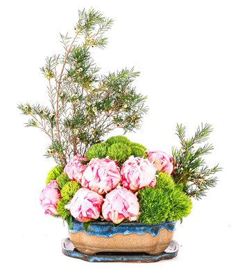 Art of Ceramic Series - Mix Şakayık (Peony) Tasarım 
