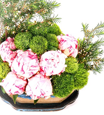 Art of Ceramic Series - Mix Şakayık (Peony) Tasarım 