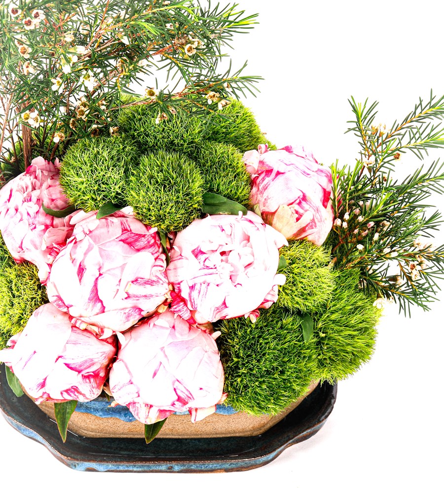 Art of Ceramic Series - Mix Şakayık (Peony) Tasarım 