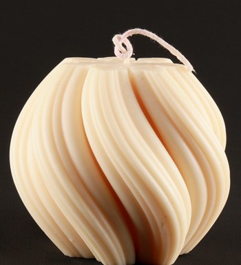 Doğal Soya Wax 600 gr Büyük Spiral Mum