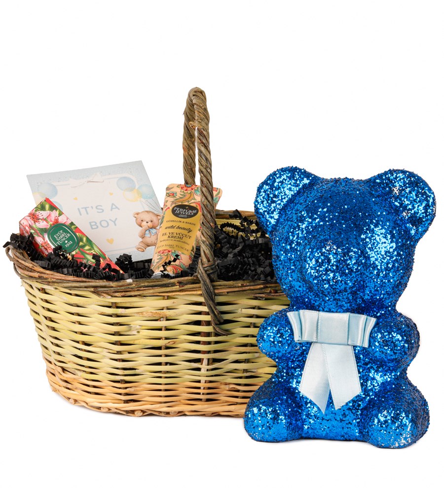 It's A Boy-Yeni Bebek Hediye Sepeti