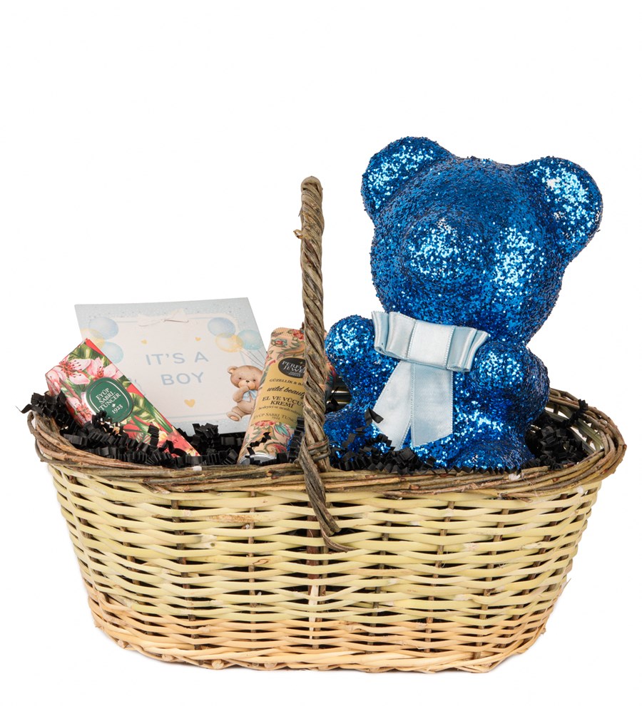 It's A Boy-Yeni Bebek Hediye Sepeti