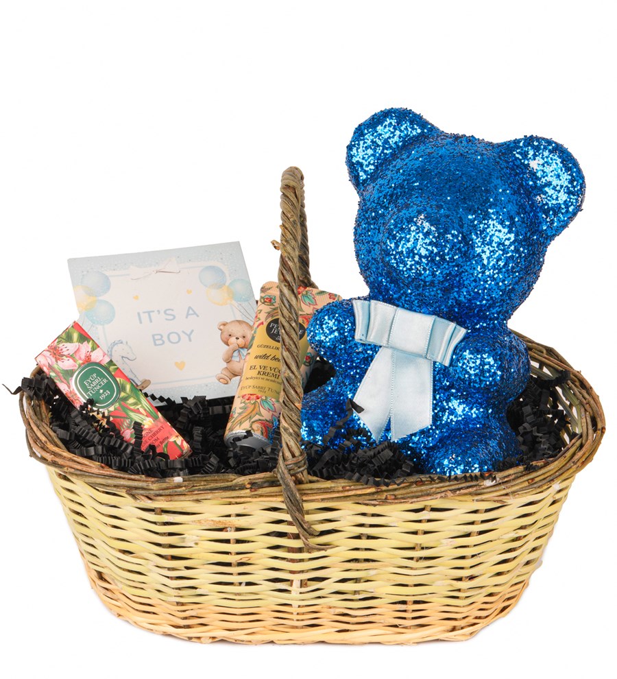 It's A Boy-Yeni Bebek Hediye Sepeti