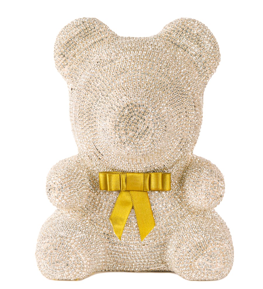 Teddy Diamond Bear - Gümüş Pırlantalı Ayıcık