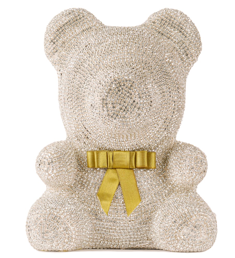 Teddy Diamond Bear - Gümüş Pırlantalı Ayıcık
