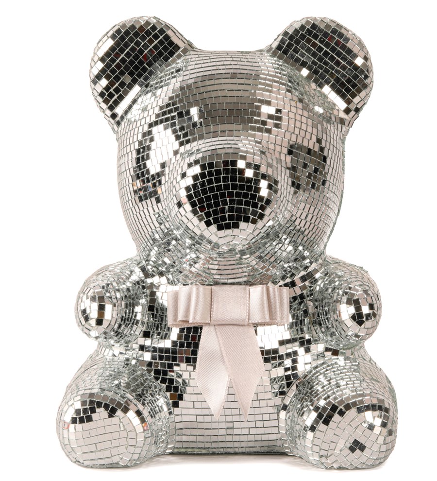 Teddy Mirror Bear - Gümüş Aynalı Ayıcık