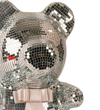 Teddy Mirror Bear - Gümüş Aynalı Ayıcık