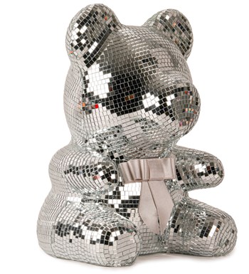 Teddy Mirror Bear - Gümüş Aynalı Ayıcık