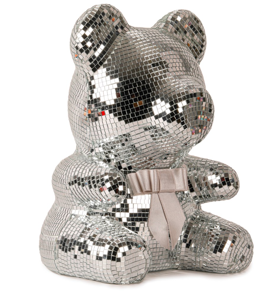 Teddy Mirror Bear - Gümüş Aynalı Ayıcık